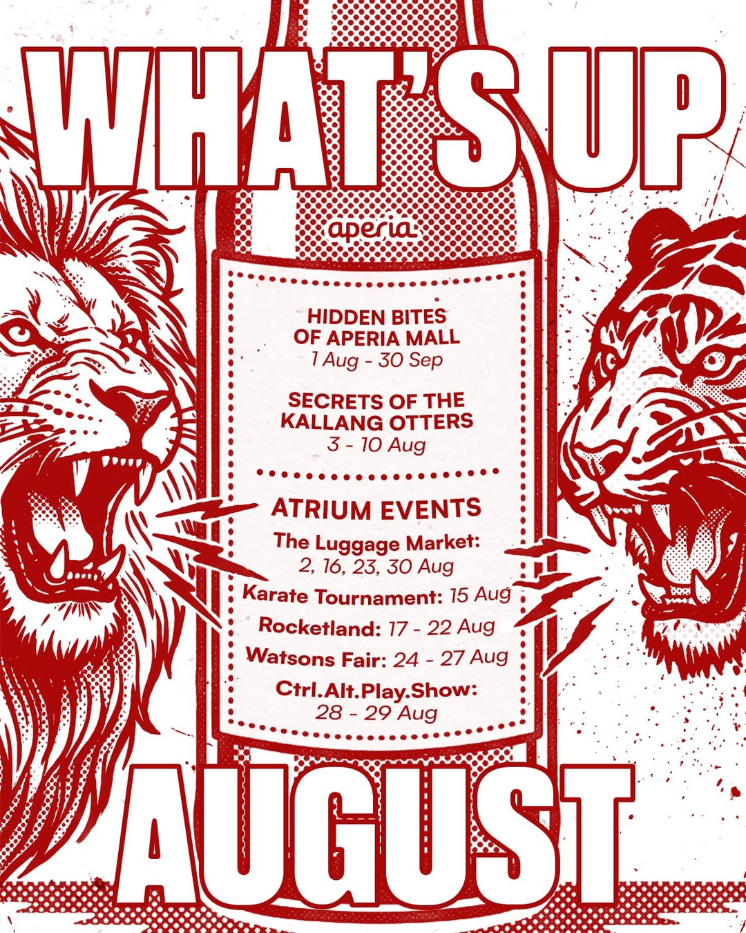Aperia Mall August events lineup