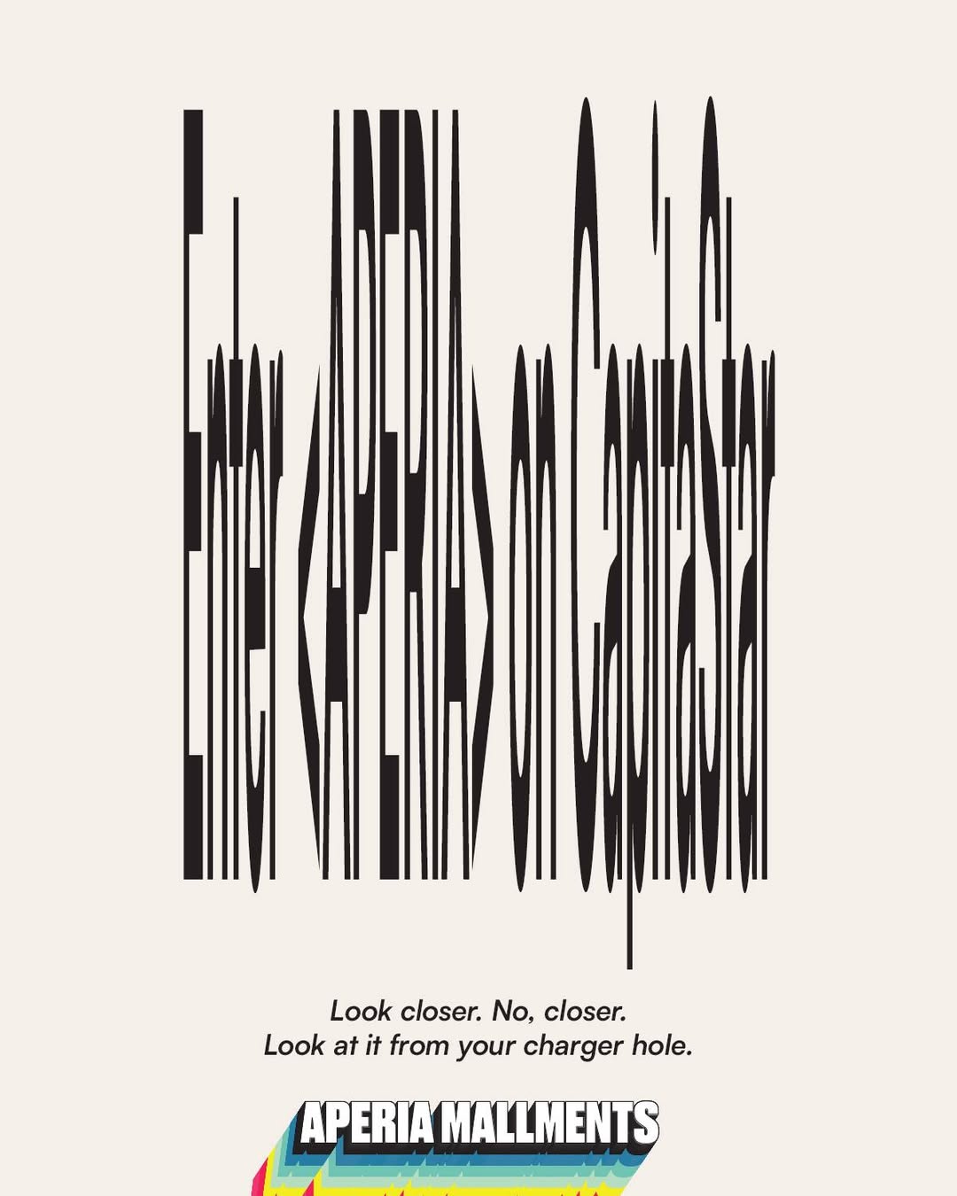 AperiaMall special announcement teaser