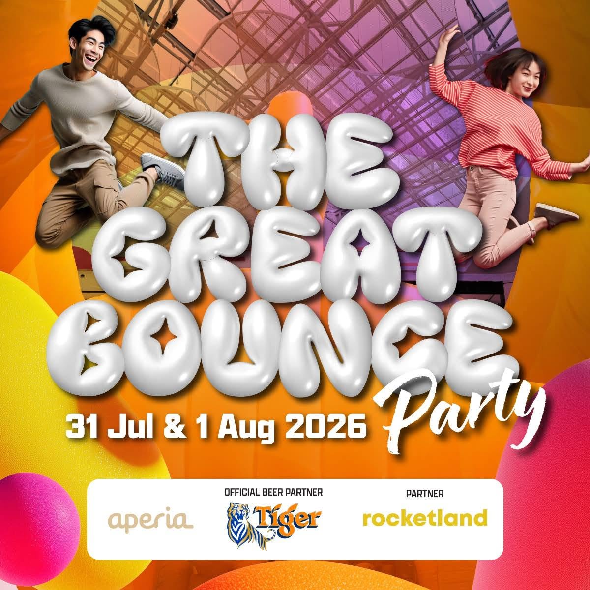 The Great Bounce Party at Aperia