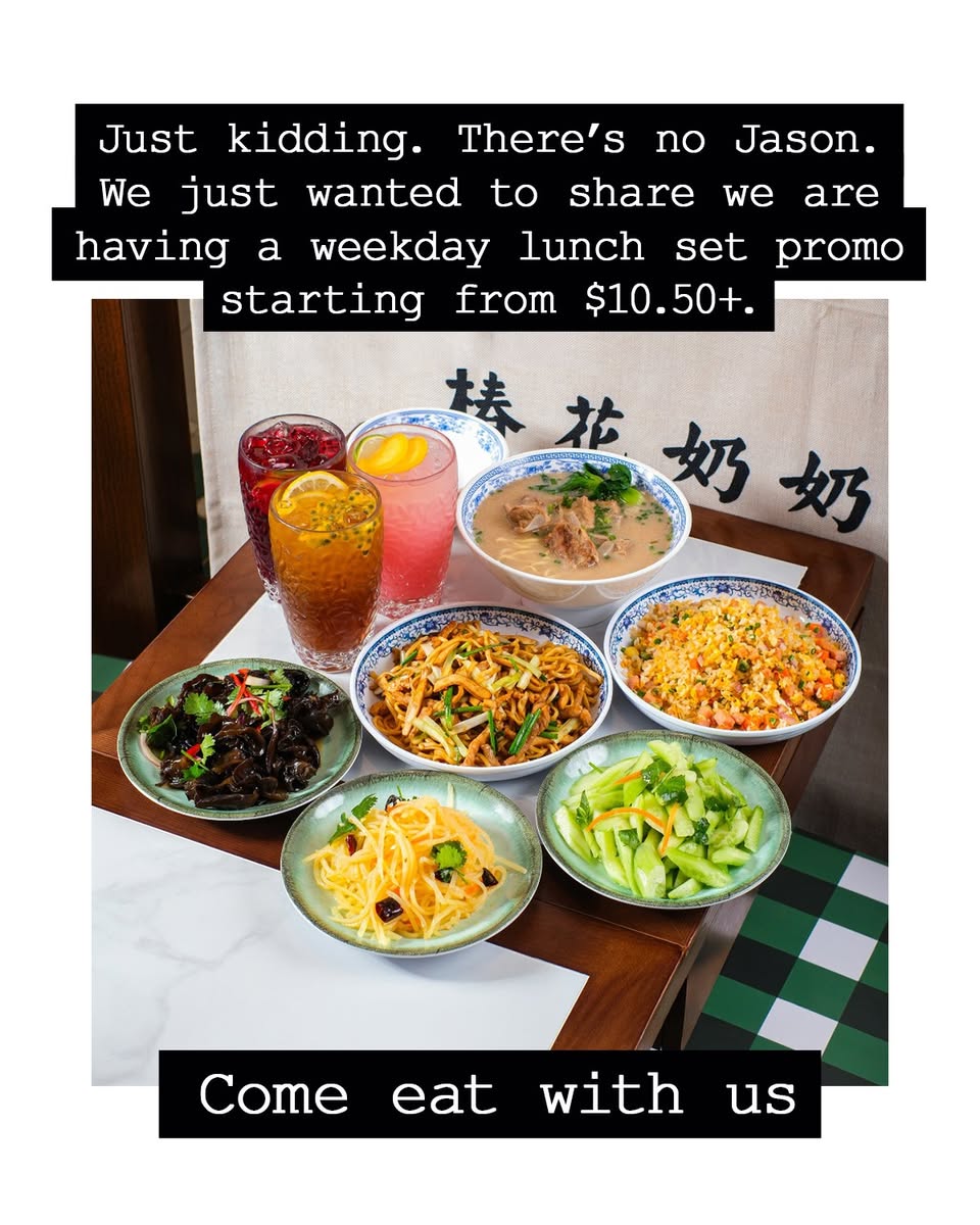 Nainai Flavor weekday lunch set