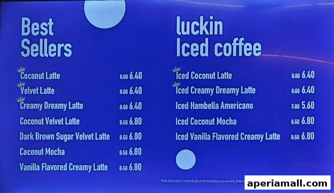 luckin coffee - Aperia Mall